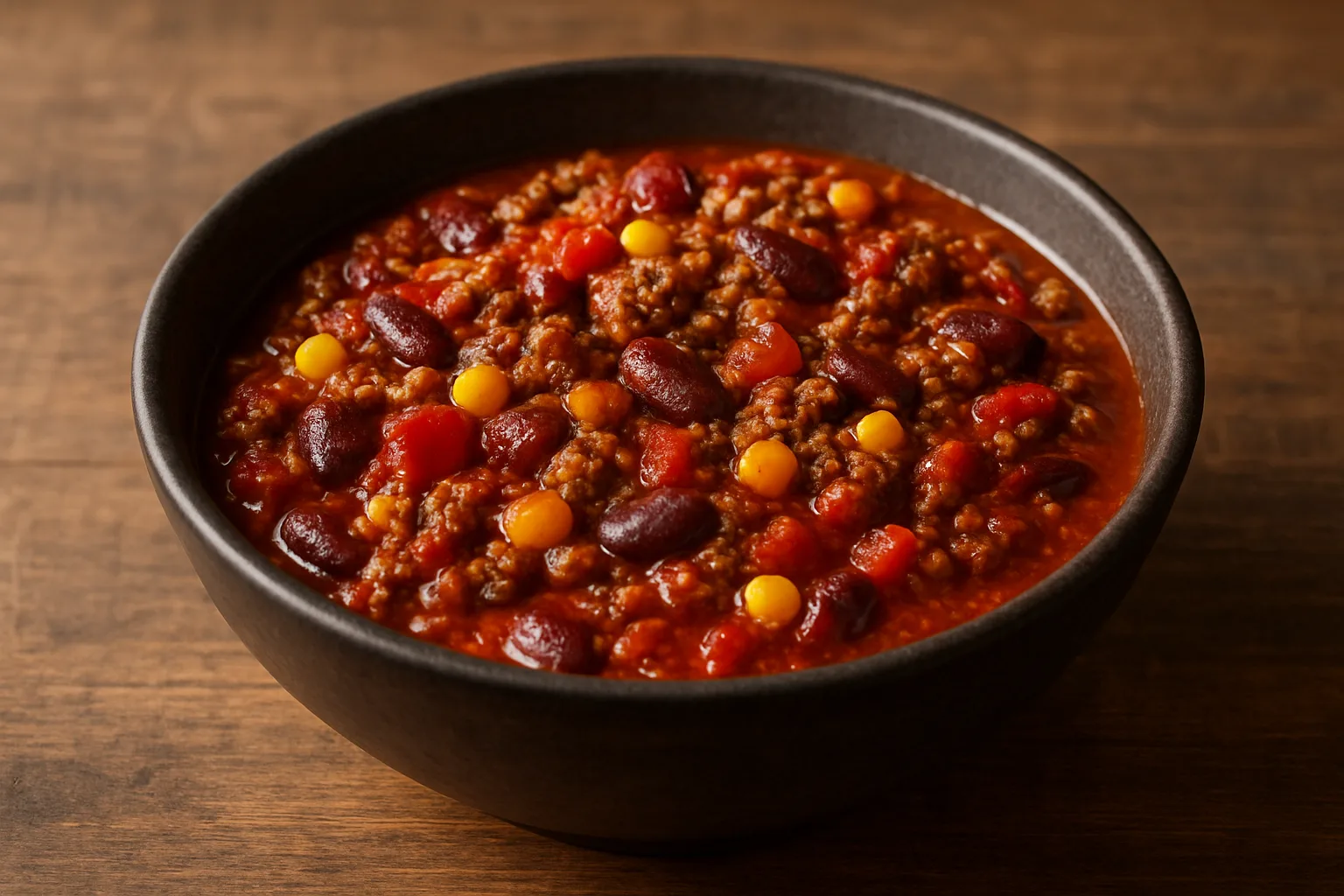 Chili con Carne mit Rinderhack Kidneybohnen und Paprika aus dem Ninja PossibleCooker
