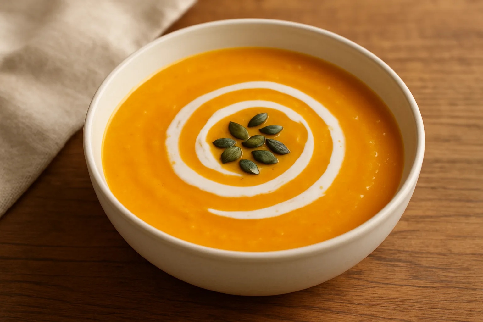 Cremige Kürbis-Linsen-Suppe aus dem Ninja PossibleCooker