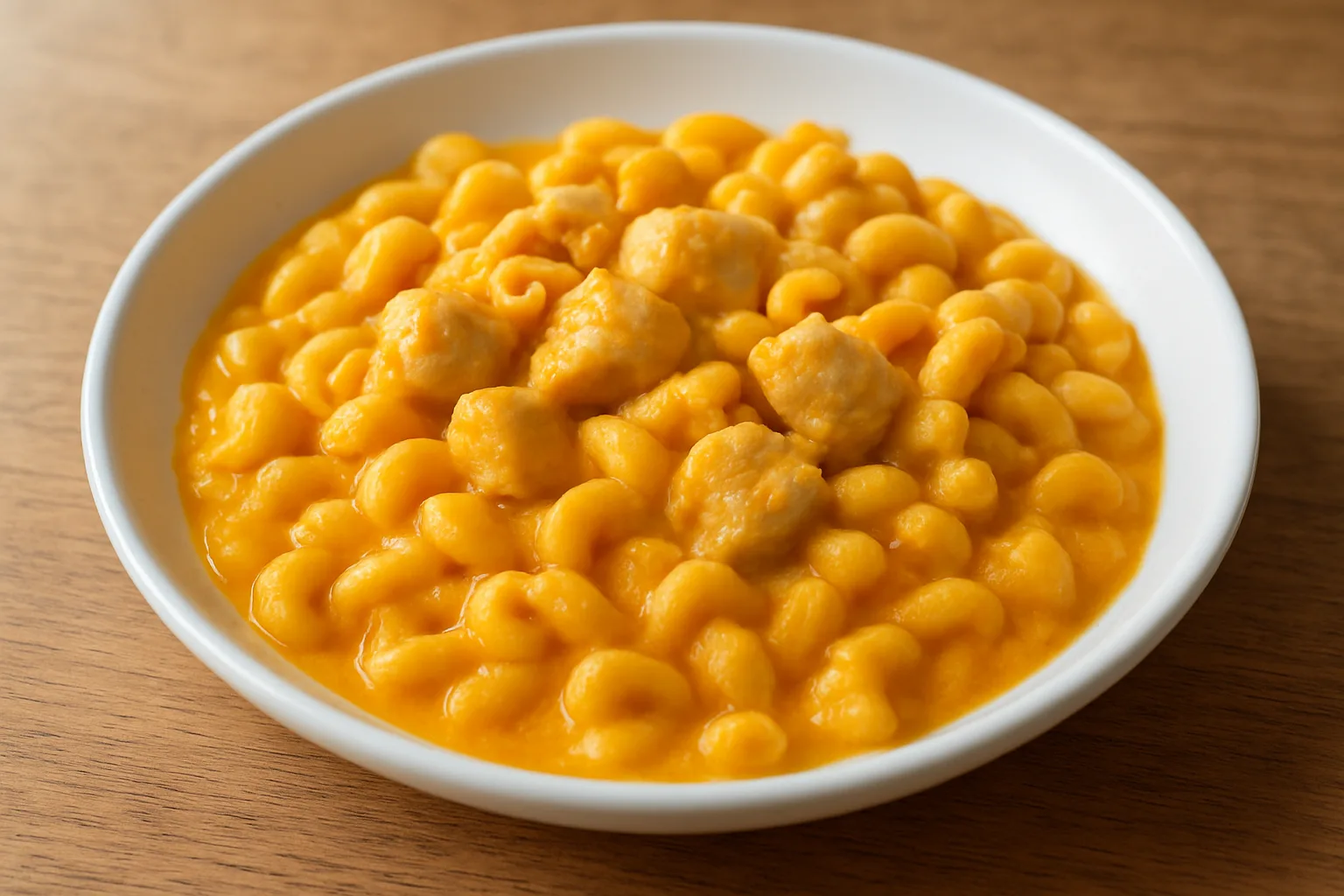 Cremige Kürbis-Pasta mit Hähnchen für Kleinkinder