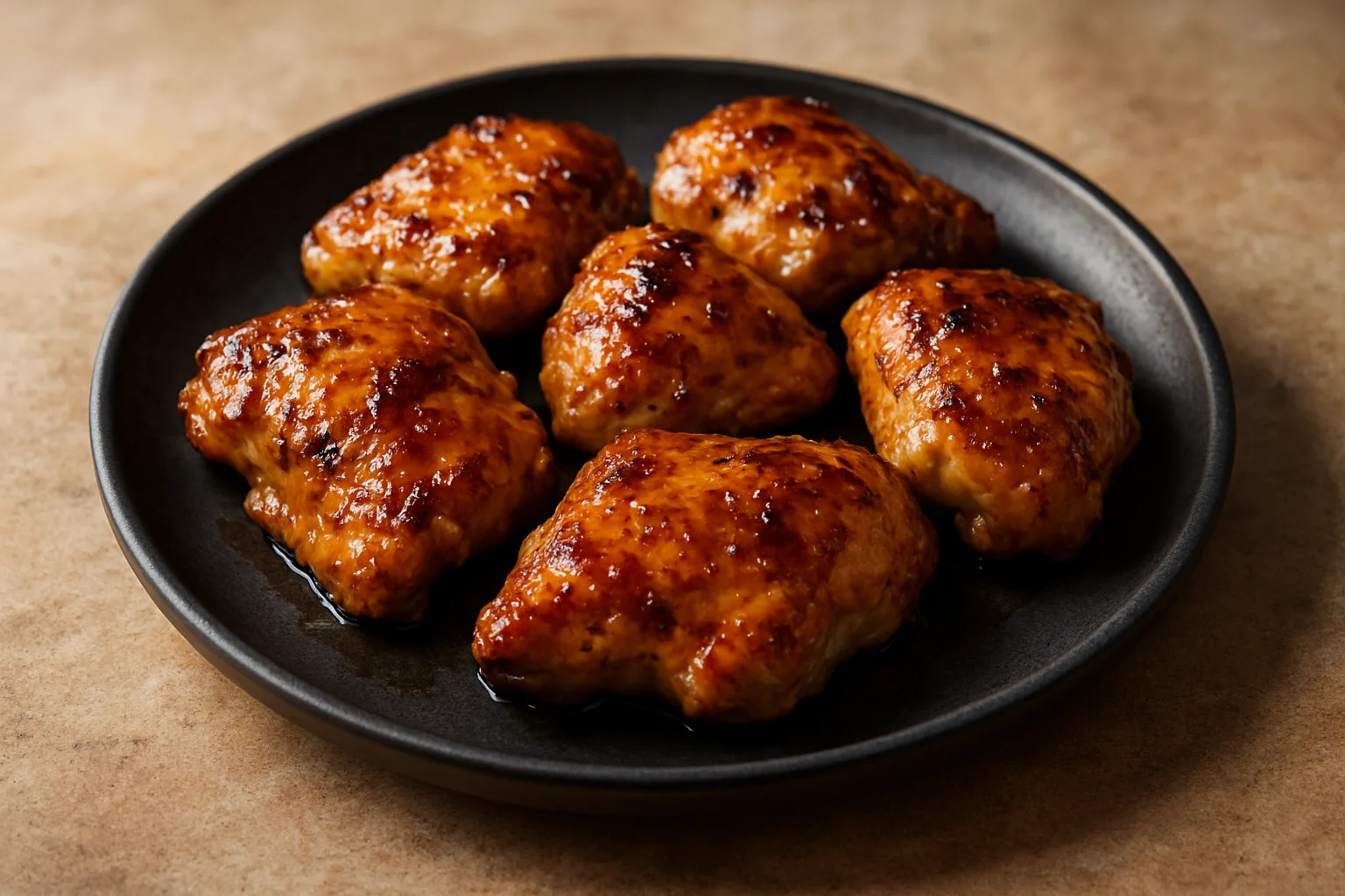 Knusprige Honig-Senf-Hähnchenstücke aus dem Airfryer