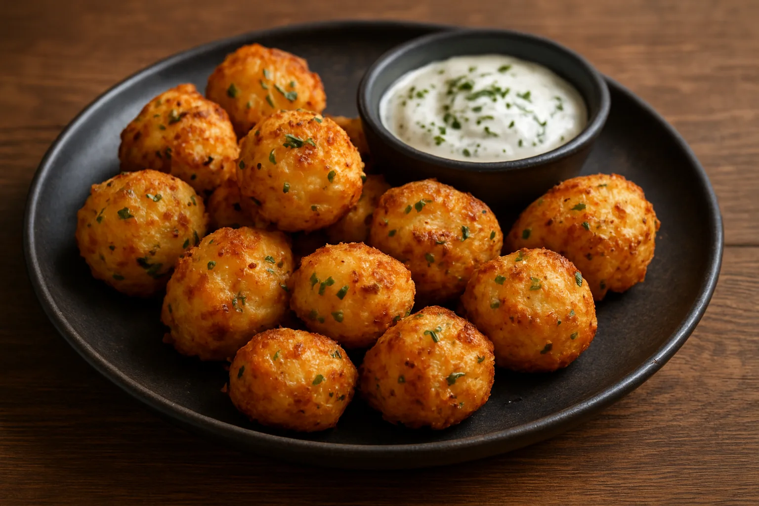 Knusprige Käse-Kartoffel-Bites mit Kräutern